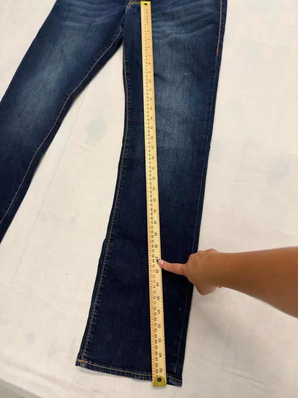 True Religion Ricky Relaxed Straight Jeans Size 33
